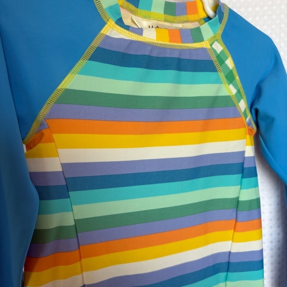 Matilda Jane Undercover Rashguard Size 4 Boys Girls Striped - Picture 8 of 8